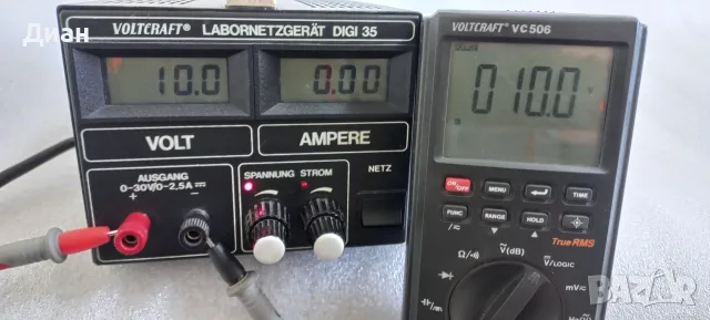 Лабораторно захранване VOlTCRAFT DIGI 35, снимка 4 - Друга електроника - 56255483