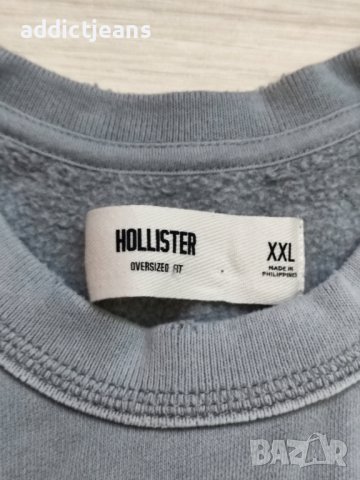 Мъжка блуза Hollister размер XXL, снимка 4 - Блузи - 44196088