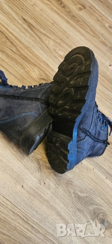 Тъмно сини боти, номер 38, снимка 8 - Дамски боти - 51786554