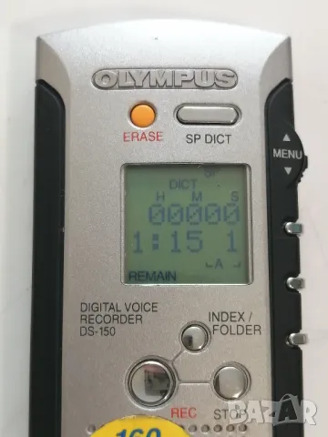 Цифров диктофон OLIMPUS DS-150, снимка 3 - Друга електроника - 49150210