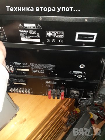 Аудио система Yamaha , снимка 8 - Ресийвъри, усилватели, смесителни пултове - 40334029
