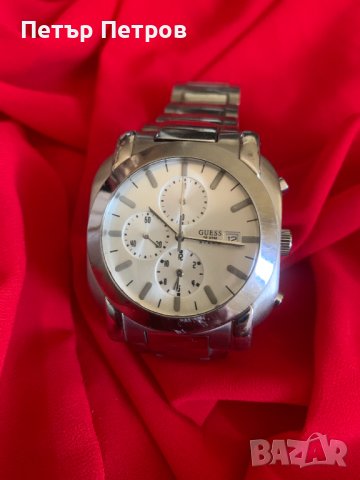 GUESS I10135G2 100M Water Resistant ТОП СЪСТОЯНИЕ! НЕ Е РЕПЛИКА!, снимка 9 - Мъжки - 41064508