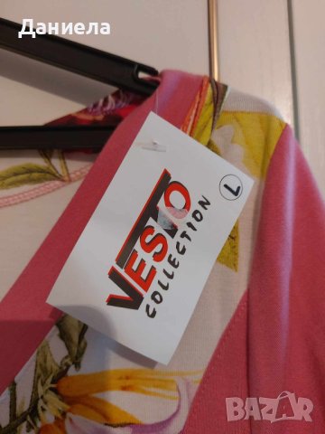 Лятна рокля с цветя, снимка 2 - Рокли - 41637363