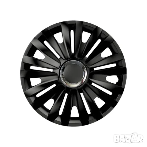 Тасове Versaco Royal RC черни за 14'' джанти, комплект от 4 броя