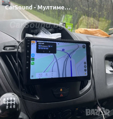Ford Transit Custom - 9" Android 14 Мултимедия Форд Транзит Къстъм CarPlay Навигация Андроид