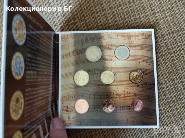 БАНКОВ СЕТ АВСТРИЙСКИ ЕВРОМОНЕТИ 2003 ГОДИНА, снимка 2 - Нумизматика и бонистика - 53367734