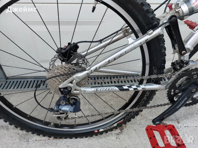 Планински алуминиев велосипед UNIVEGA , снимка 6 - Велосипеди - 51319297
