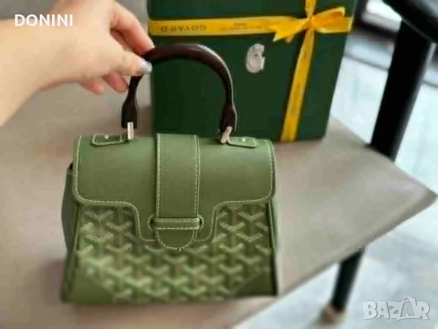 Goyard  Дамска чанта, кожа, снимка 4 - Чанти - 56267466