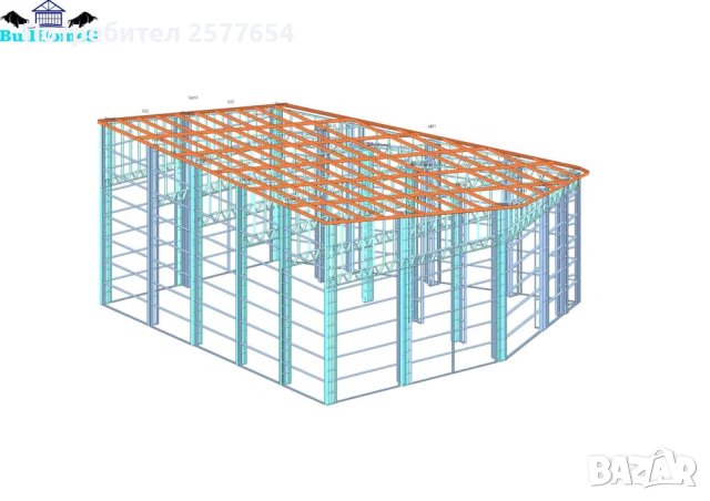ЛИЗИНГ - Халета, Хале, Магазини, Магазин, Складове -по задание, снимка 3 - Строителни материали - 44147047