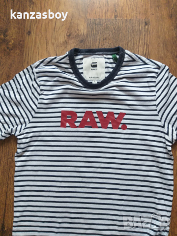 g-star resistor - страхотна мъжка тениска КАТО НОВА М, снимка 7 - Тениски - 44827739