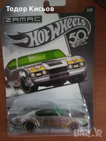 Нов! 1:64 OLDS 442 Hot Wheels 50th Anniversary Zamac