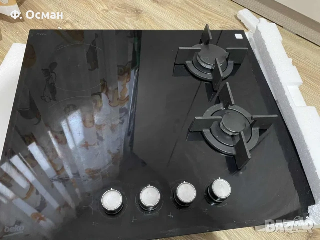 Комбиниран Плот за вграждане BEKO HILM 64222 S / ГАЗ, снимка 3 - Печки, фурни - 53455675