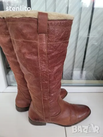 Естествена кожа дамски ботуши 40 номер, снимка 10 - Дамски ботуши - 48154975