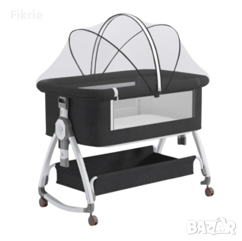 Бебешка кошара люлка тип next to me, снимка 4 - Бебешки легла и матраци - 52639365