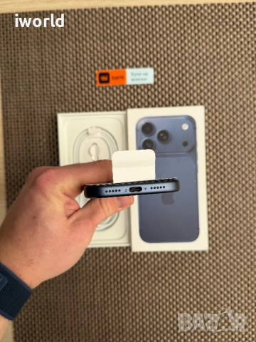 НОВ❗️ 1Tb⚠️ iPhone 17 Pro⚠️ Лизинг от 56€/мес❗️ Deep Blue ГАРАНЦИЯ❗️1000Gb❗️, снимка 13 - Apple iPhone - 53798202