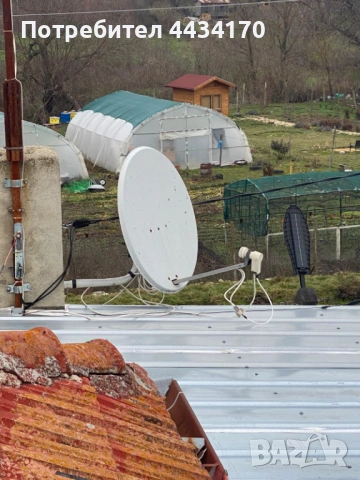 Спешно! Сателитна чиния – Употребявана – В добро състояние (Опция за приемник), снимка 2 - Приемници и антени - 53316172