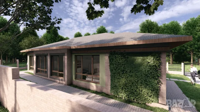 Проект за монолитна еднофамилна къща 164 кв.м.- Четирилистна Детелина, снимка 7 - Къщи - 48970328