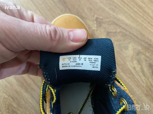 Детски боти Timberland 31 ном, снимка 6 - Детски боти и ботуши - 52991193