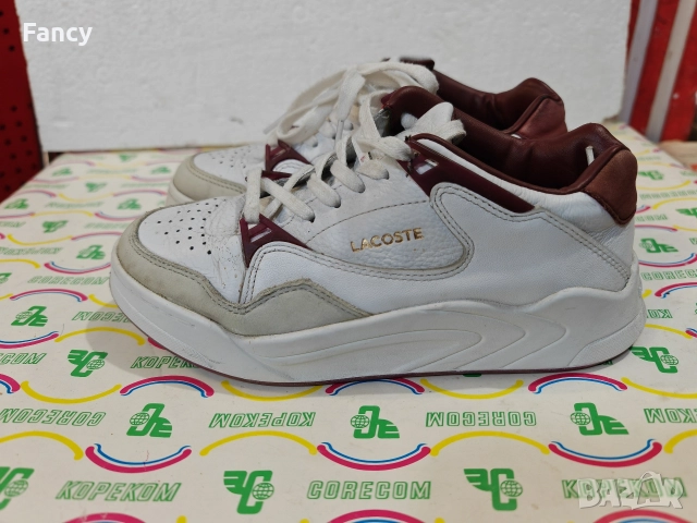 Сникърси Lacoste 37,5 номер, снимка 3 - Маратонки - 52748171