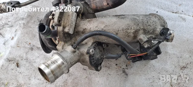 Турбина / турбо от Мерива Б / Meriva B 1.4 turbo 120к.с 2012г A14NEL , снимка 4 - Части - 55855656