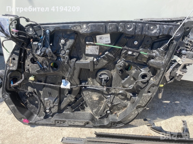 W213 предна дясна машинка със стъкло и модул, снимка 2 - Части - 51460518