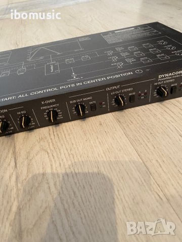  Кросоувър Dynacord Powermax 230 Active Speaker Controller Crossover кросоувър , снимка 5 - Ресийвъри, усилватели, смесителни пултове - 44334874
