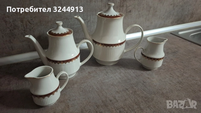 Порцелан ,,Китка Нови Паза" , снимка 2 - Сервизи - 53500192