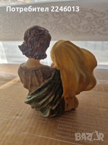 Статуетка с изображение на "Светото семейство", снимка 2 - Статуетки - 52795318