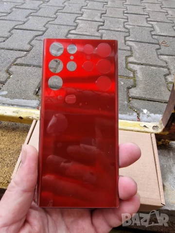 Samsung S22 ultra заден капак RED /Червен/, снимка 4 - Резервни части за телефони - 51199785