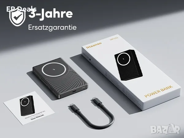 Продавам външна батерия Ntaanoo MP051 Power Bank