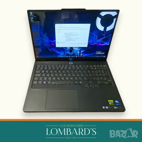 Лаптоп Lenovo Legion 5 Pro Intel Ultra 9 275 HX SSB:1TB RAM:32GB, N: 44178993