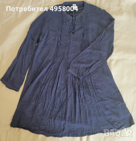 Дамска рокля Old Navy, размер S Petite, тъмносиня, снимка 3 - Рокли - 56202811