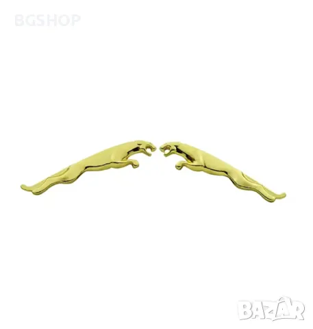 Емблема Jaguar / Ягуар - Gold, снимка 1
