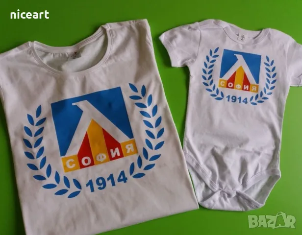 Детски тениски на Левски, снимка 2 - Детски тениски и потници - 47595536