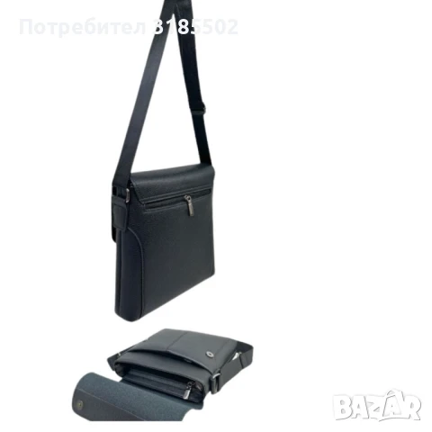 Стилна мъжка чанта,с регулируема дръжка, снимка 4 - Чанти - 51220913