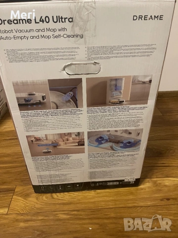 Прахосмукачка робот Dreame L40 Ultra с функция за моп, снимка 6 - Прахосмукачки - 53163800