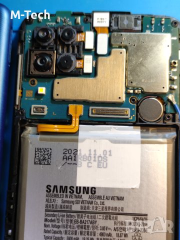 Samsung a12 A127 части основна платка батерия блок захранване заден капак слушалка, снимка 1 - Резервни части за телефони - 41384047