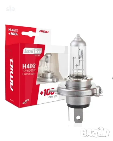 Халогенни крушки, 2бр, 60/55W, 12 V, снимка 3 - Аксесоари и консумативи - 48811811