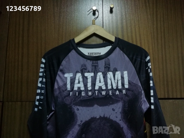 Tatami King Kong Fight Wear Rash Guard оригинална тениска размер мъжки 2XL Еластична Фланелка, снимка 3 - Тениски - 53369784
