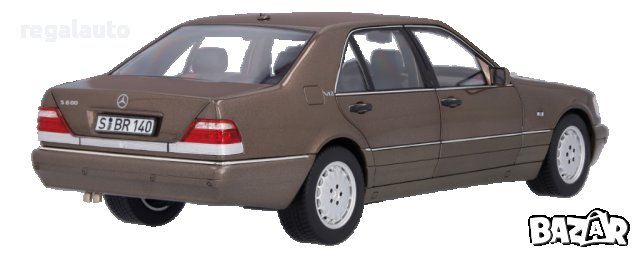 B66040684,Умален модел die-cast Mercedes-Benz S 600 W 140 (1994-1998),1:18, снимка 2 - Колекции - 39103256