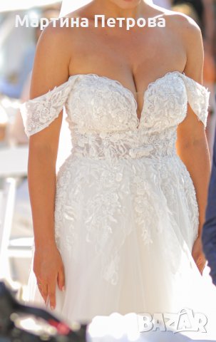 Дизайнерска сватбена рокля Atelier Sposa Bridal, снимка 3 - Рокли - 33814980