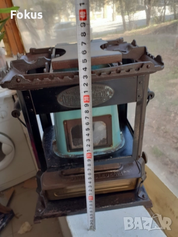Колекционерска стара френска петролна печка, снимка 6 - Антикварни и старинни предмети - 51510061