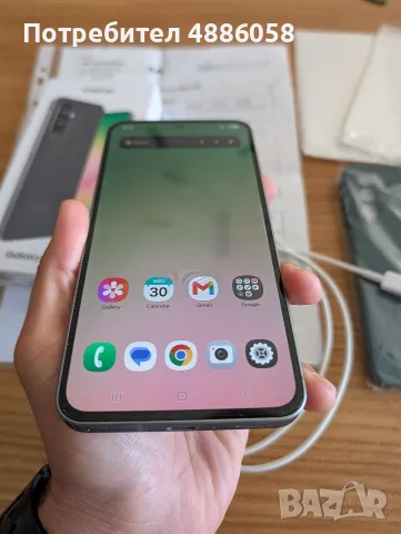 Samsung Galaxy A56, 128GB, в гаранция , снимка 2 - Samsung - 56301168