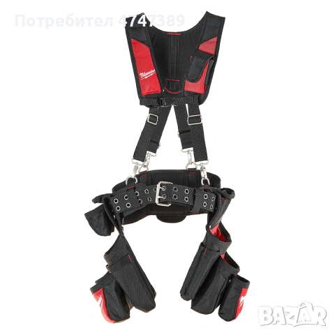 Колан за инструменти Milwaukee Contractor Rig, 24 джоба