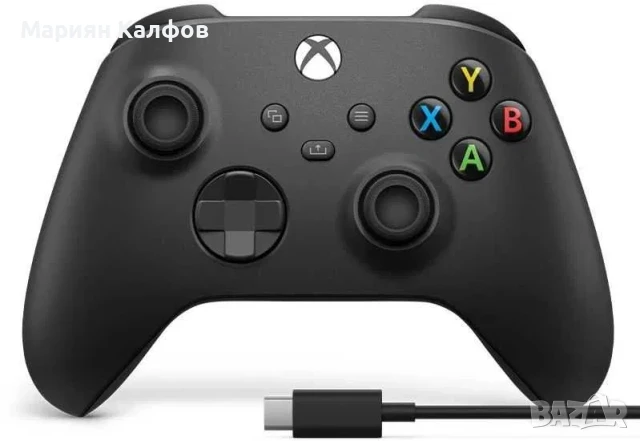 Безжичен контролер Microsoft - Black