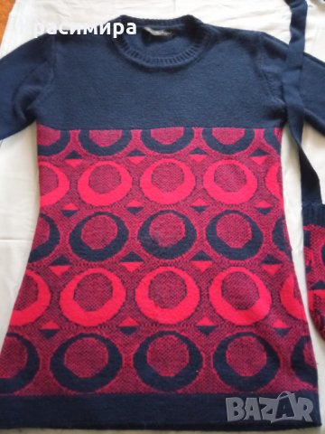 Страхотен дамски пуловер М/Л размер, снимка 7 - Блузи с дълъг ръкав и пуловери - 35930234