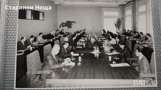 НРБ РЕДКАЖ Уникат ДЕЛЕГАЦИЯ 1984 год. При ПХЕНЯН 14-та сесия българо корейска комисия стари снимки  , снимка 5 - Колекции - 44574308