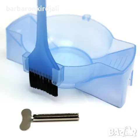 Купичка + Четка + Ключ за изпразване на туби с боя, снимка 2 - Козметични уреди - 48998658