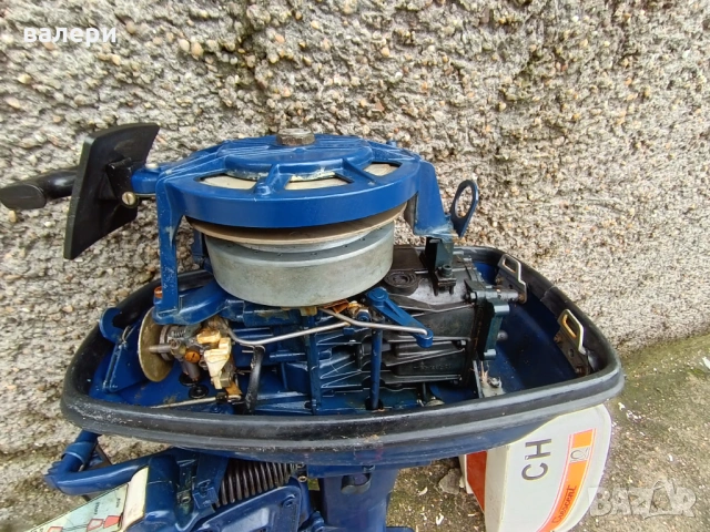 Извънбордов двигател за лодка CRESCENT 10 коня внос от Германия, снимка 4 - Воден транспорт - 53684595