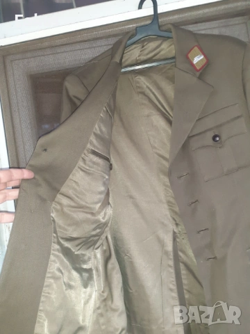 Стара военна Соц. куртка - униформа, снимка 4 - Антикварни и старинни предмети - 53267576
